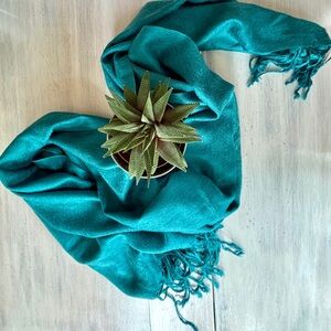 Aqua Turquoise Women’s Scarf/Wrap. One Size.